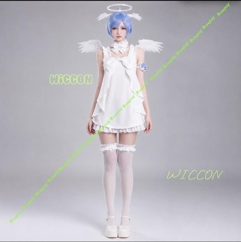 Disfraz de personaje de Re Zer - Re Zero Rem Wig reseña y precio