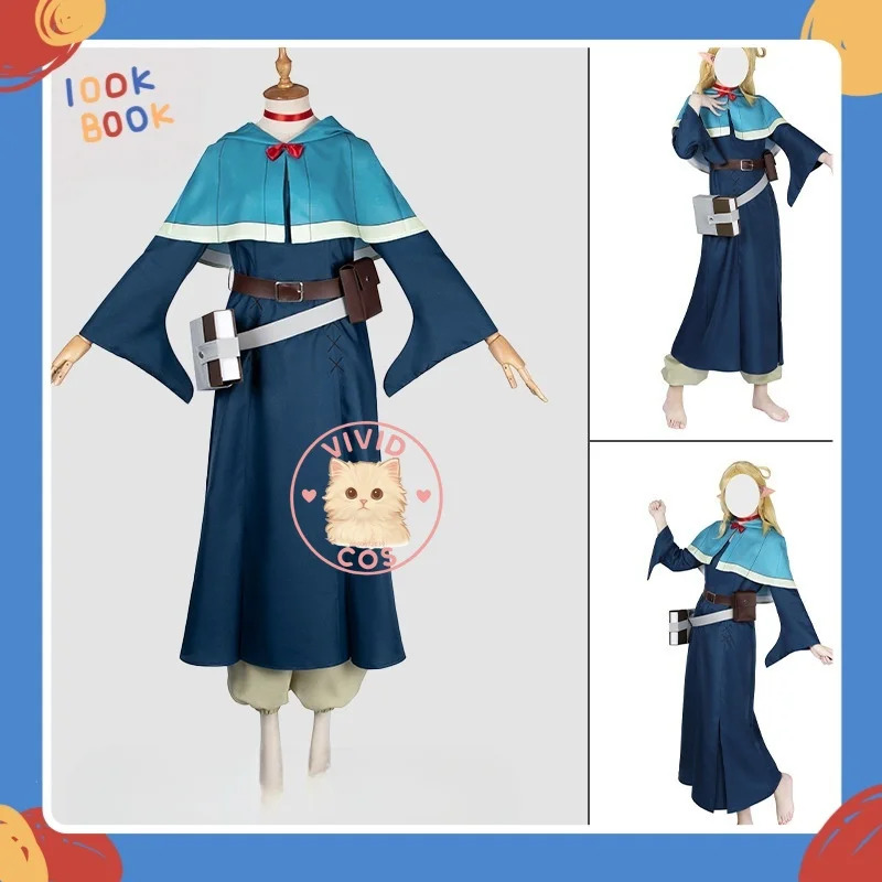 ABC123 mazmorra Meshi Marcille - Anime Cosplay List reseña y precio