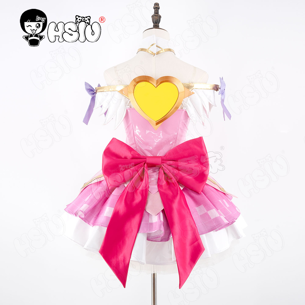 Peluca de disfraz de Juno, HSI - Anime Cosplay Pink reseña y precio