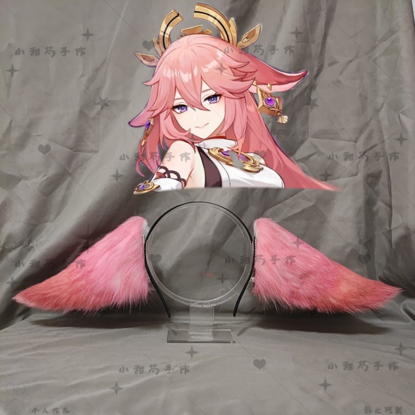 Diadema de Anime Genshin Impac - Cosplay Anime Yae Miko reseña y precio