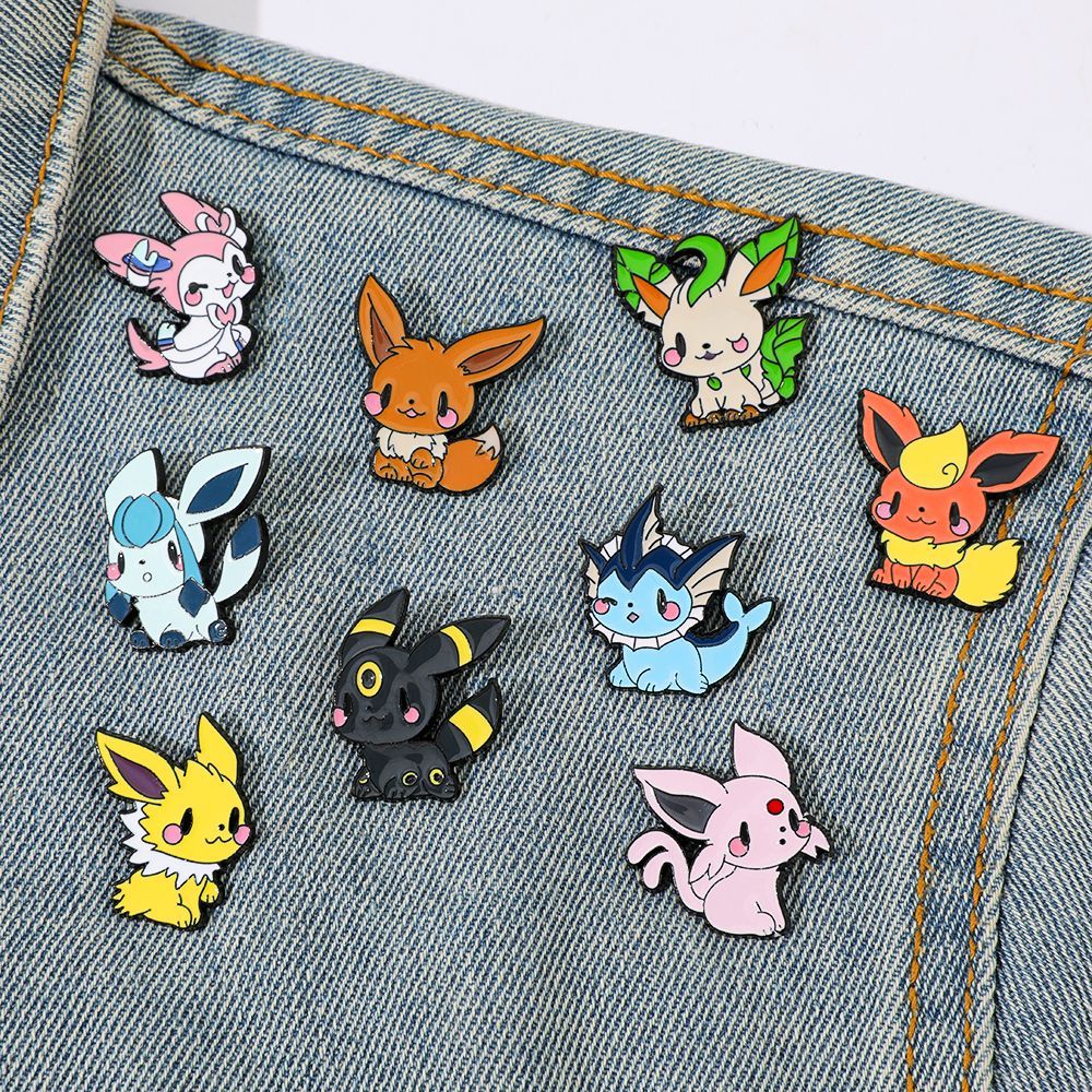 Lindos pines de esmalte de Pok - Anime Cosplay Pokemon reseña y precio