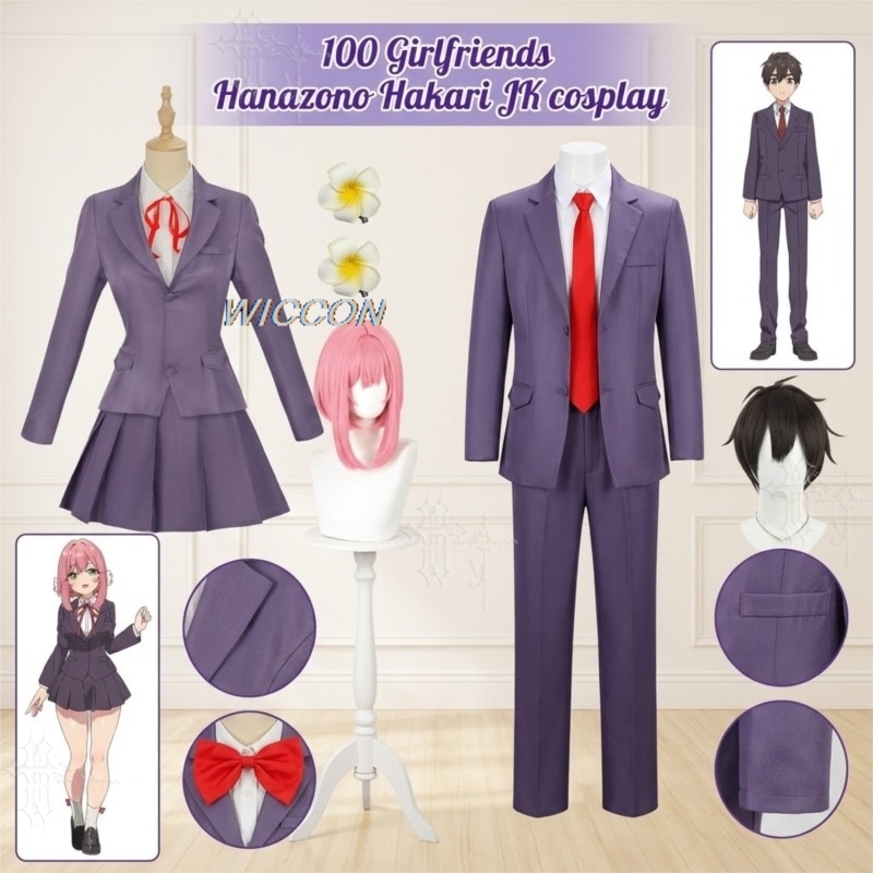 Anime The100 Gilfriends Who Re - Anime Cosplay List reseña y precio