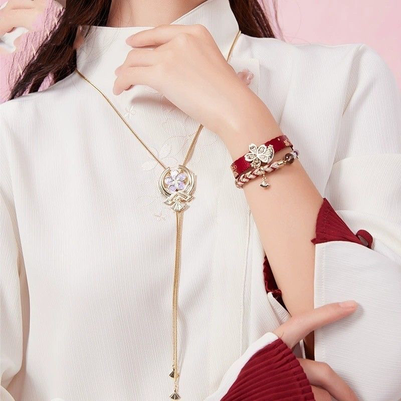 Pulsera de Cosplay Roja con Di - Cosplay Anime Yae Miko reseña y precio