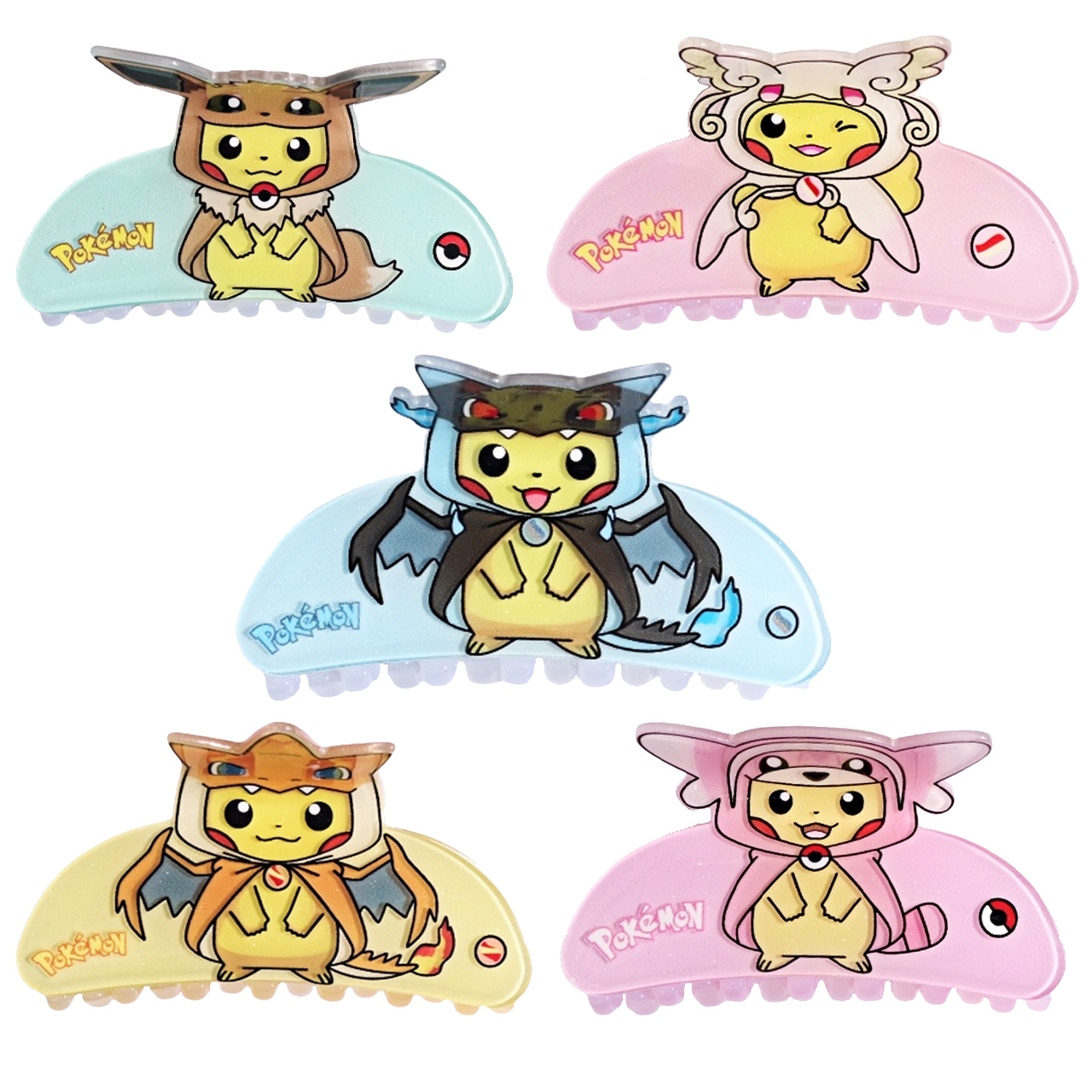 Pinza de Pelo con Diseño de Pi - Anime Cosplay Pokemon reseña y precio