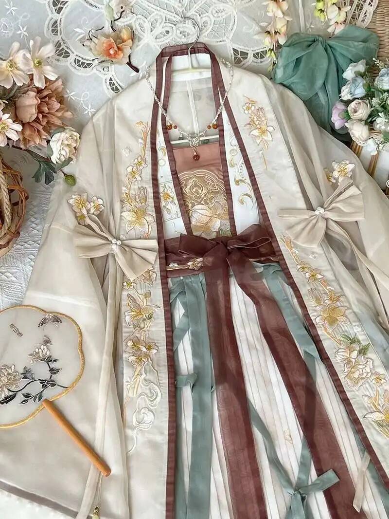 Vestido Hanfu Tradicional Chin - Anime Cosplay In Chinese reseña y precio