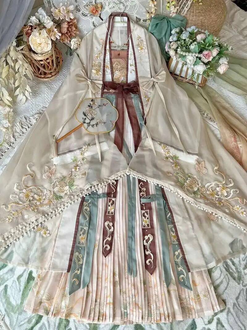 Vestido Hanfu Tradicional Chin - Anime Cosplay In Chinese reseña y precio