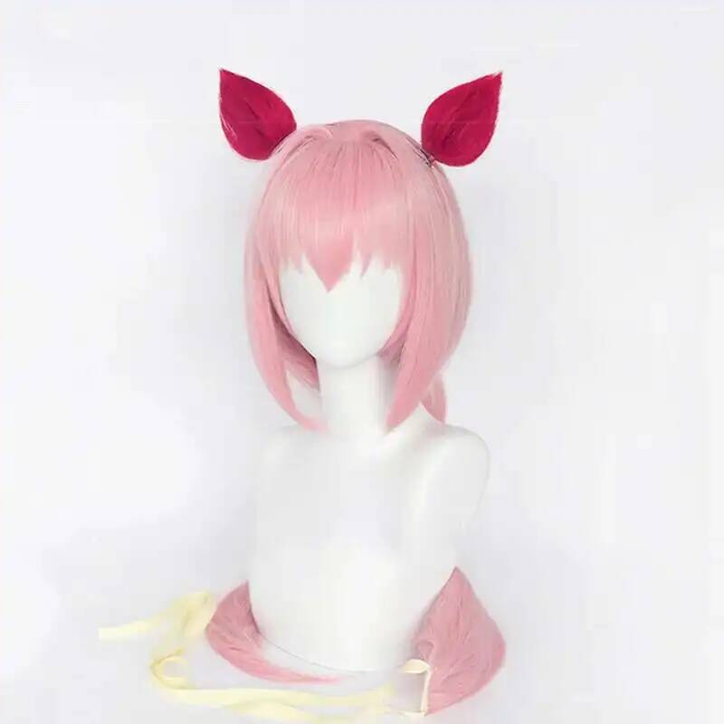 Uma Musume Haru Urara peluca d - Anime Cosplay Pink reseña y precio