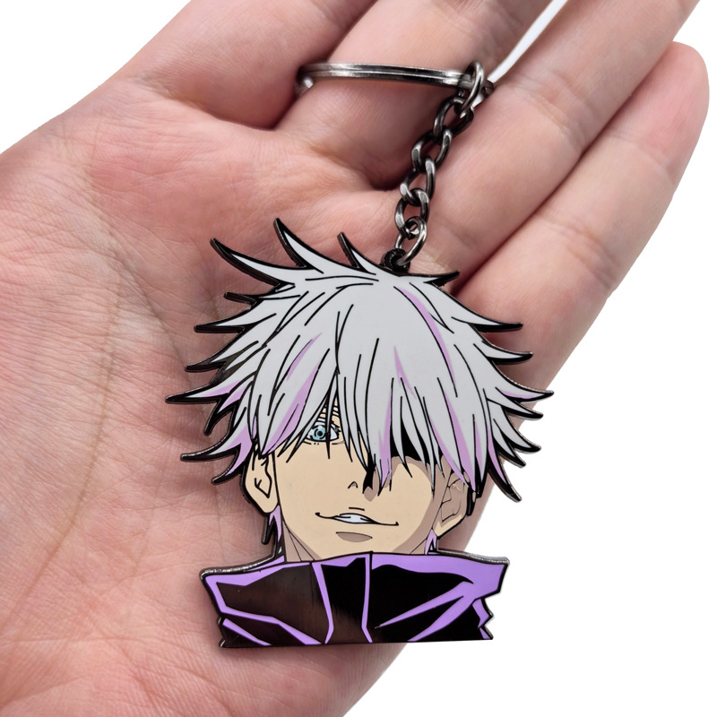 Nuevo Llavero Metálico de Juju - Anime Cosplay Gojo reseña y precio