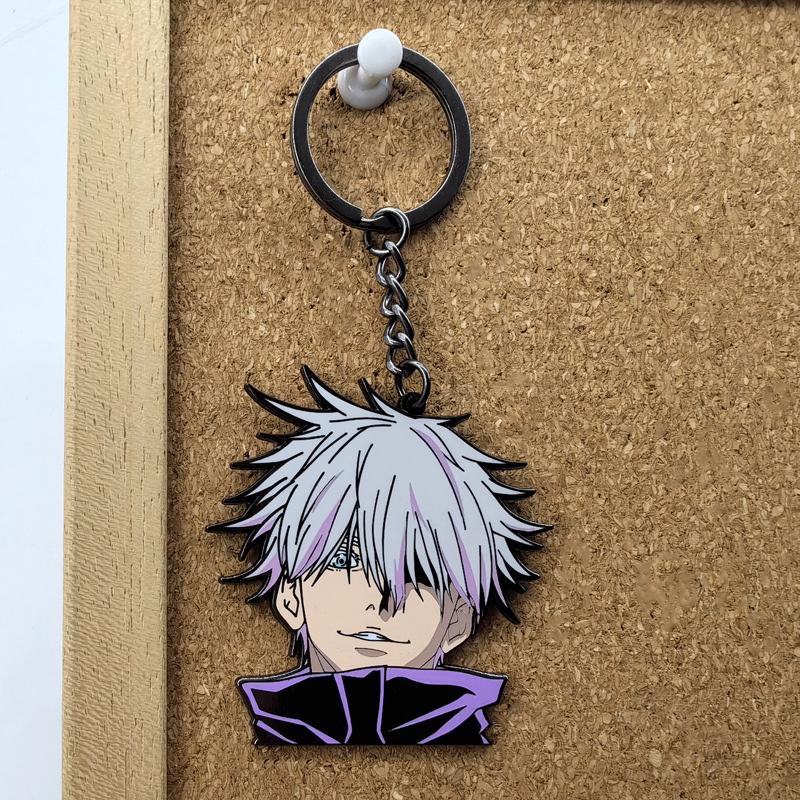 Nuevo Llavero Metálico de Juju - Anime Cosplay Gojo reseña y precio