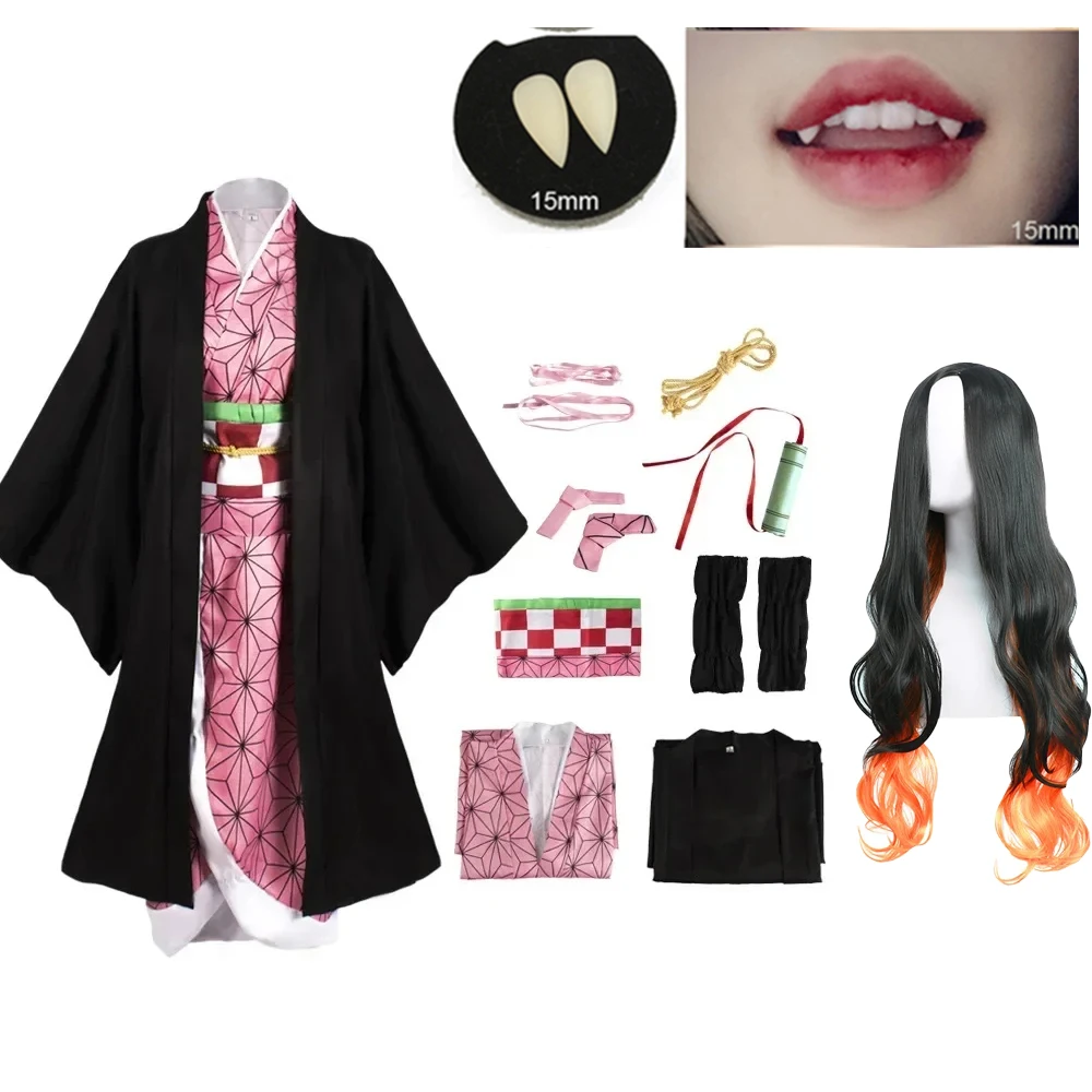 Halloween 2025 Anime Kimetsu N - Anime Cosplay Nezuko reseña y precio