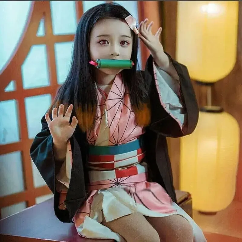 Halloween 2025 Anime Kimetsu N - Anime Cosplay Nezuko reseña y precio