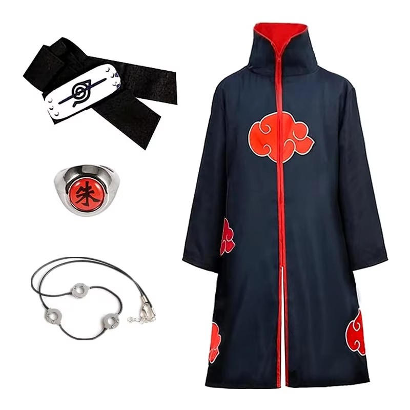 Disfraz de Akatsuki de Anime p - Anime Cosplay Male reseña y precio