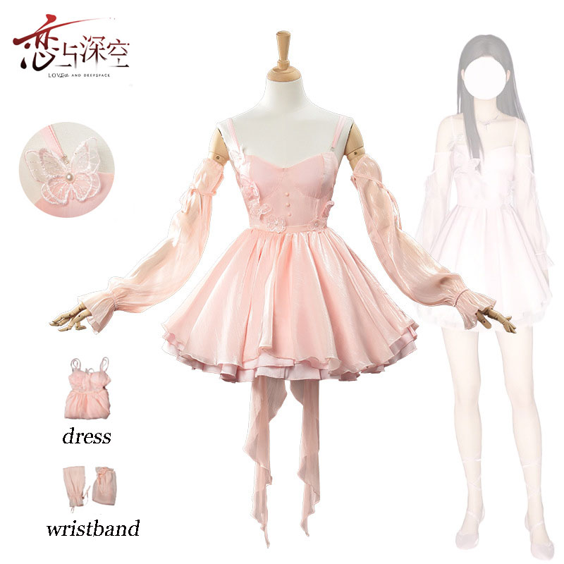 Disfraz de cosplay del juego O - Anime Cosplay Pink reseña y precio