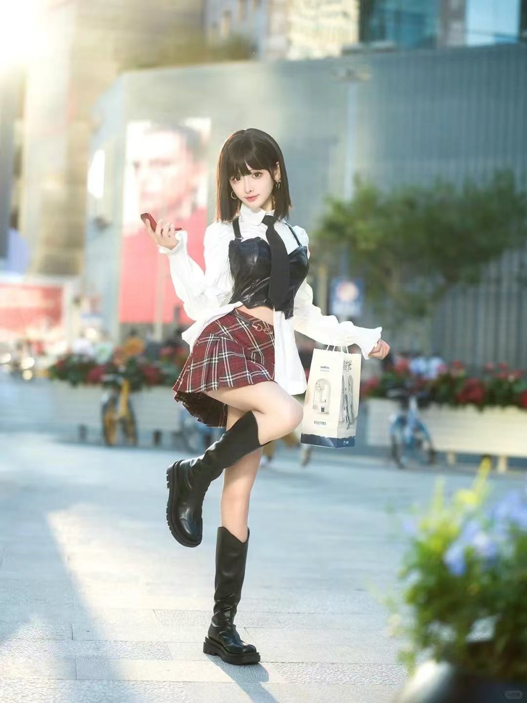 Disfraz de Cosplay de Link Cli - Anime Cosplay Outfit Girl reseña y precio
