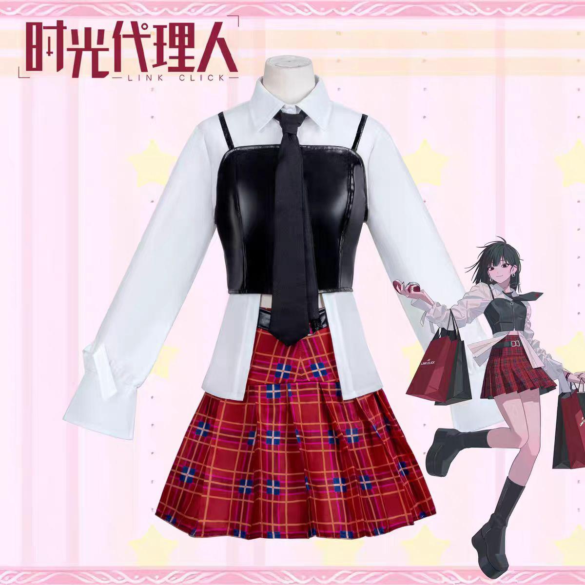 Disfraz de Cosplay de Link Cli - Anime Cosplay Outfit Girl reseña y precio