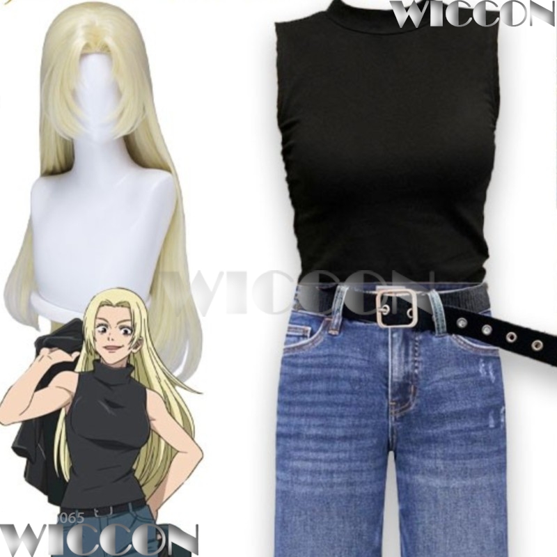 Peluca de Cosplay de Juujutsu  - Cosplay Anime Yuki reseña y precio